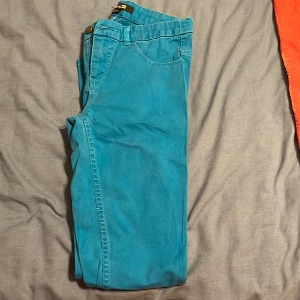 Pretty in teal